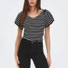 Only Kurzarmpullover »ONLLEELO STRIPE SS BACK V-NECK KNT NOOS« 2 Only Kurzarmpullover »ONLLEELO STRIPE SS BACK V-NECK KNT NOOS« -ONLY SHOP 12b03edb 5e12 5b60 a43d eeda4ee7e346
