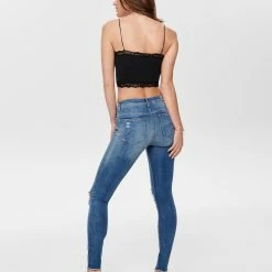 ONLY DAMEN TOP 12 ONLY DAMEN TOP -ONLY SHOP 15190175 177911black back model 24 6008