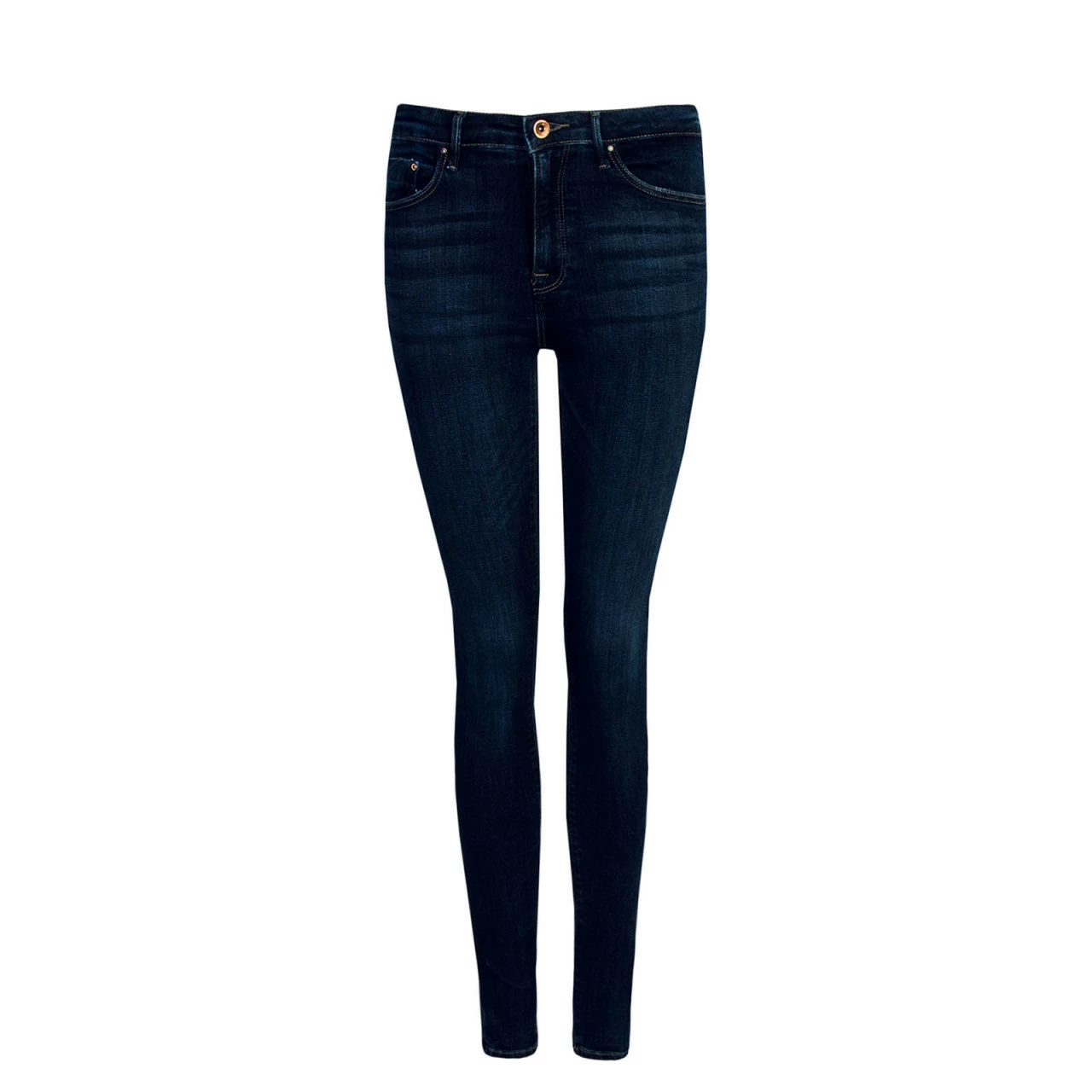 ONLY Damen Jeans - Paola HW SK - Dark Blue 3 ONLY Damen Jeans - Paola HW SK - Dark Blue