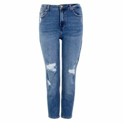 Alternative view of ONLY Damen Hose - Emily Life High Waist - Medium Blue