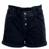 ONLY Damen Short - Onlcuba Life Paperbag Dnm - Black 2 ONLY Damen Short - Onlcuba Life Paperbag Dnm - Black -ONLY SHOP 18024 00 1280x1280