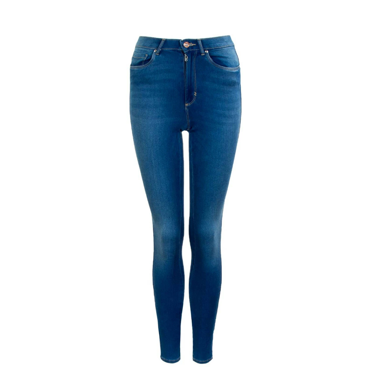 ONLY Damen Hose - Royal Life HW Light Denim - Medium Blue 3 ONLY Damen Hose - Royal Life HW Light Denim - Medium Blue