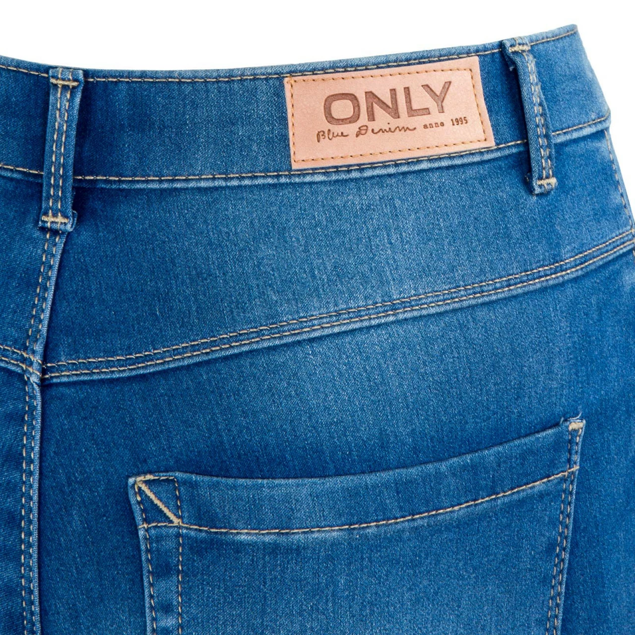 ONLY Damen Hose - Royal Life HW Light Denim - Medium Blue 8 ONLY Damen Hose - Royal Life HW Light Denim - Medium Blue – Bild 6
