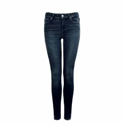 ONLY Damen Hose - Shape Life Reg Skinny Denim - Black
