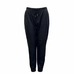 ONLY Damen Hose - Mady MW Faux Leather - Black