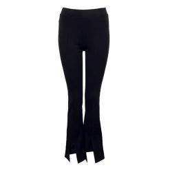 Alternative view of ONLY Damen Hose - Paige Life Front - Black