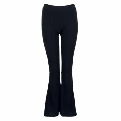 Alternative view of ONLY Damen Flare Hose - Emma Flared - Black