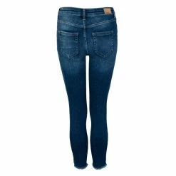 ONLY Damen Jeans - Blush Mid SK Raw - Medium Blue -ONLY SHOP 18819 03 1280x1280
