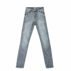 ONLY Damen Jeans - Power Mid Push Up - Grey