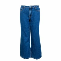ONLY Damen Jeans - Chris Low Wide - Medium Blue