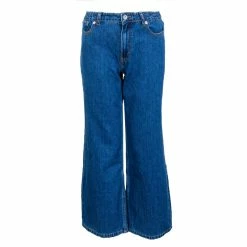 Alternative view of ONLY Damen Jeans - Chris Low Wide - Medium Blue