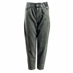 Alternative view of ONLY Damen Hose - Cuba Life HW Slouchy - Grey Denim