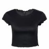 ONLY Damen Top - Kitty Short Top - Black -ONLY SHOP 214688 00 1280x1280