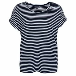 ONLY Damen T-Shirt - MOSTER NECK - Night Sky / Cloud Dancer 6 ONLY Damen T-Shirt - MOSTER NECK - Night Sky / Cloud Dancer -ONLY SHOP 215906 01 1280x1280