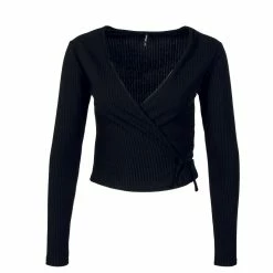 ONLY Damen Longsleeve - Emma - Black