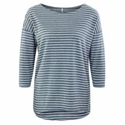 Alternative view of ONLY Damen Longsleeve - Elly 3/4 Boatneck - Night Sky