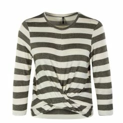 ONLY Damen Longsleeve - Lira 3/4 Twist - Kalamata
