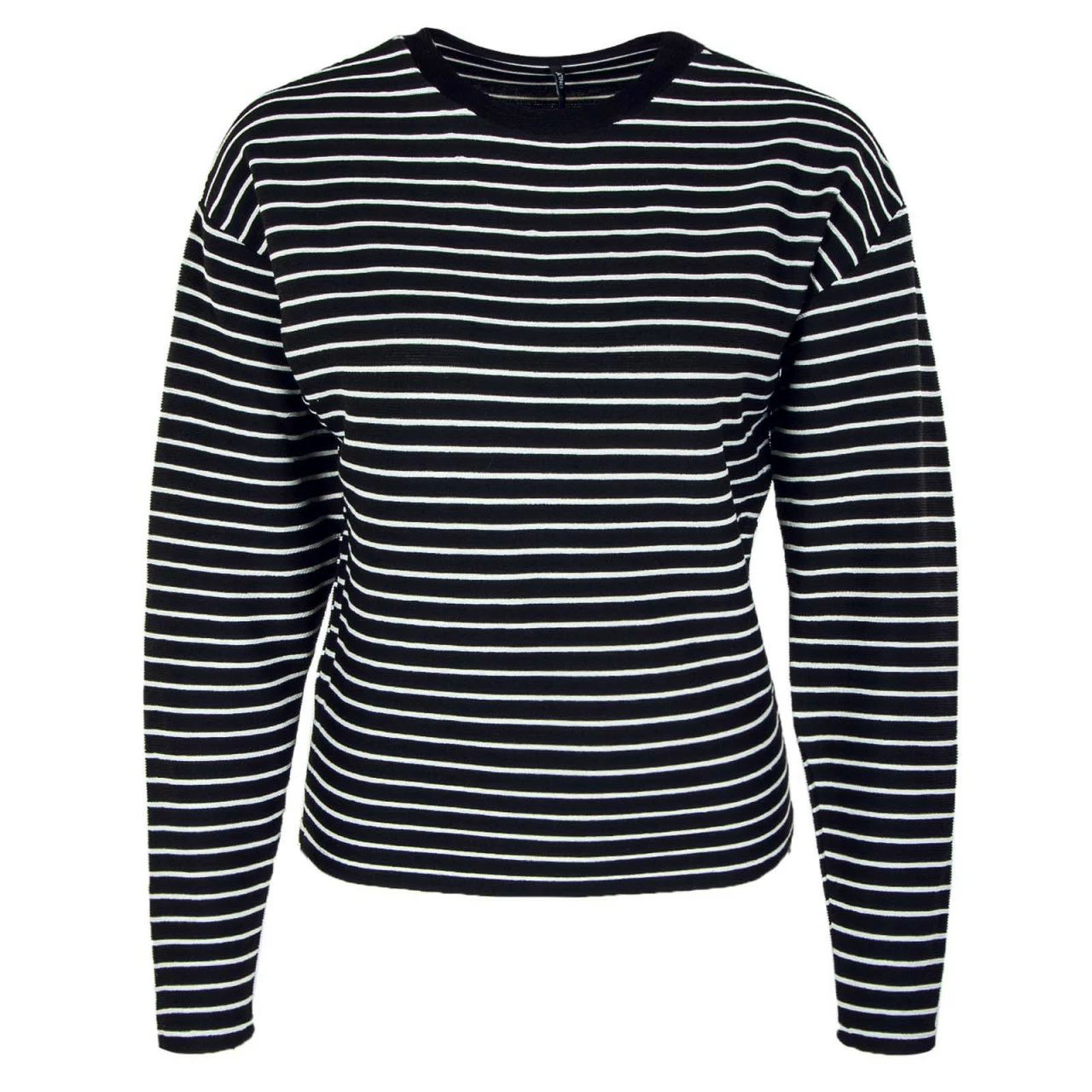ONLY Damen Longsleeve - Cami Ruching - Black 4 ONLY Damen Longsleeve - Cami Ruching - Black – Bild 2