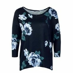 ONLY Damen Longsleeve - Elcos - Black Hanne Big