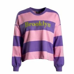 ONLY Damen Sweatshirt - Joana O-Neck - Bonbon