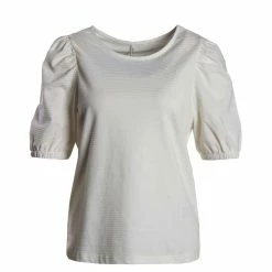 ONLY SHOP 20 ONLY Damen T-Shirt - Alenna Short Sleeve - Cloud Dancer