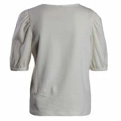 ONLY Damen T-Shirt - Alenna Short Sleeve - Cloud Dancer -ONLY SHOP 217103 02 1280x1280