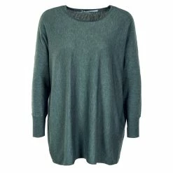Alternative view of ONLY Damen Longsleeve - Alona Life Oversize Knit - Balsam Green