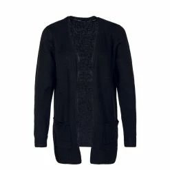 ONLY Damen Cardigan - Lesly Open Knit - Black