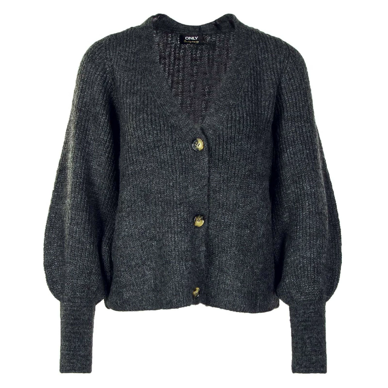 ONLY Damen Cardigan - Clare Knit Card - Dark Grey 4 ONLY Damen Cardigan - Clare Knit Card - Dark Grey – Bild 2