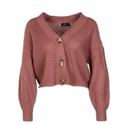 ONLY Damen Cardigan - Carol Nice Knit - Nostalgia Rose