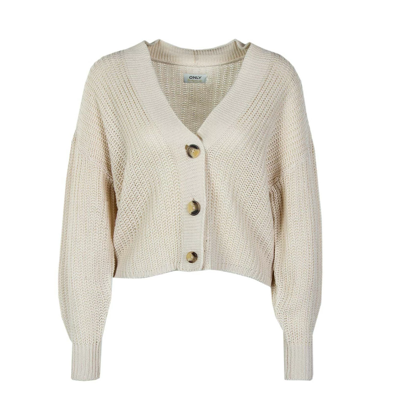 ONLY Damen Cardigan - Carol Nice Knit - Pumice Stone 3 ONLY Damen Cardigan - Carol Nice Knit - Pumice Stone