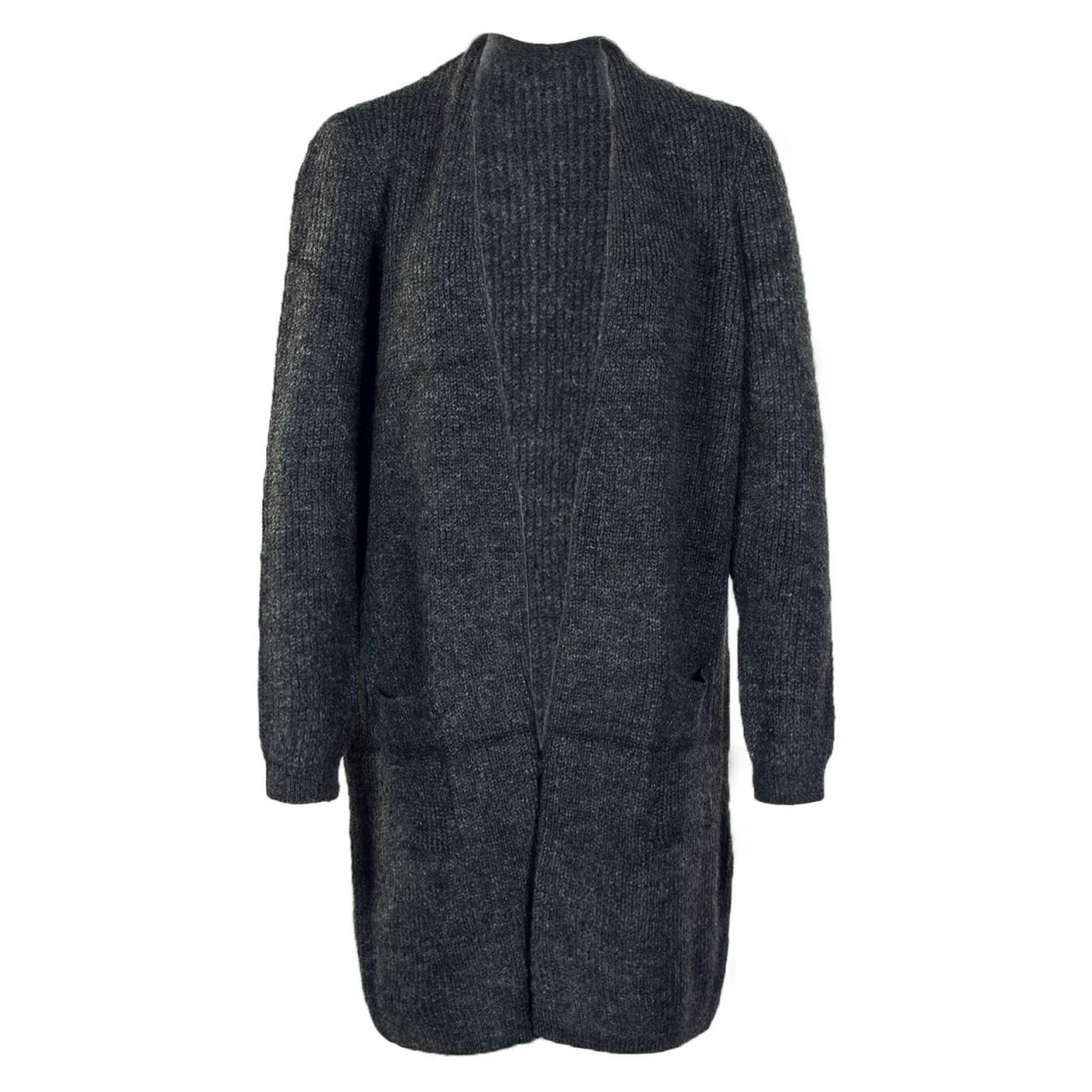 ONLY Damen Cardigan - Jade LS Knit - Dark Grey 4 ONLY Damen Cardigan - Jade LS Knit - Dark Grey – Bild 2