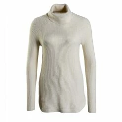 Alternative view of ONLY Damen Longsleeve - Katia Long R-Neck CC - Whitecap Gra