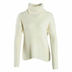 Alternative view of ONLY Damen Longsleeve - Katia Cowlneck - Whitecap