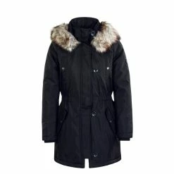 ONLY Damen Mantel - Iris Parka - Black