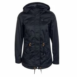 Alternative view of ONLY Damen Jacke - Lorca Canvas Parka - Black