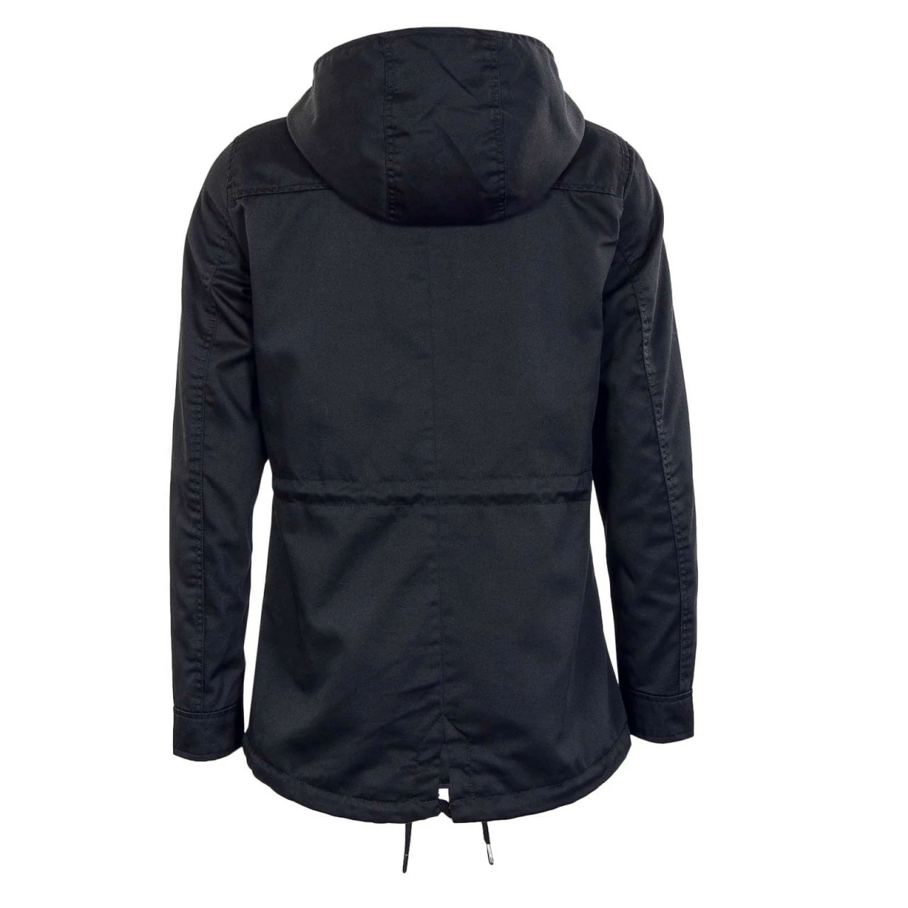 ONLY Damen Jacke - Lorca Canvas Parka - Black 5 ONLY Damen Jacke - Lorca Canvas Parka - Black – Bild 4
