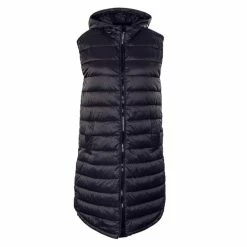 Alternative view of ONLY Damen Mantel - Melody Quilted Overs Waistcoat - Black