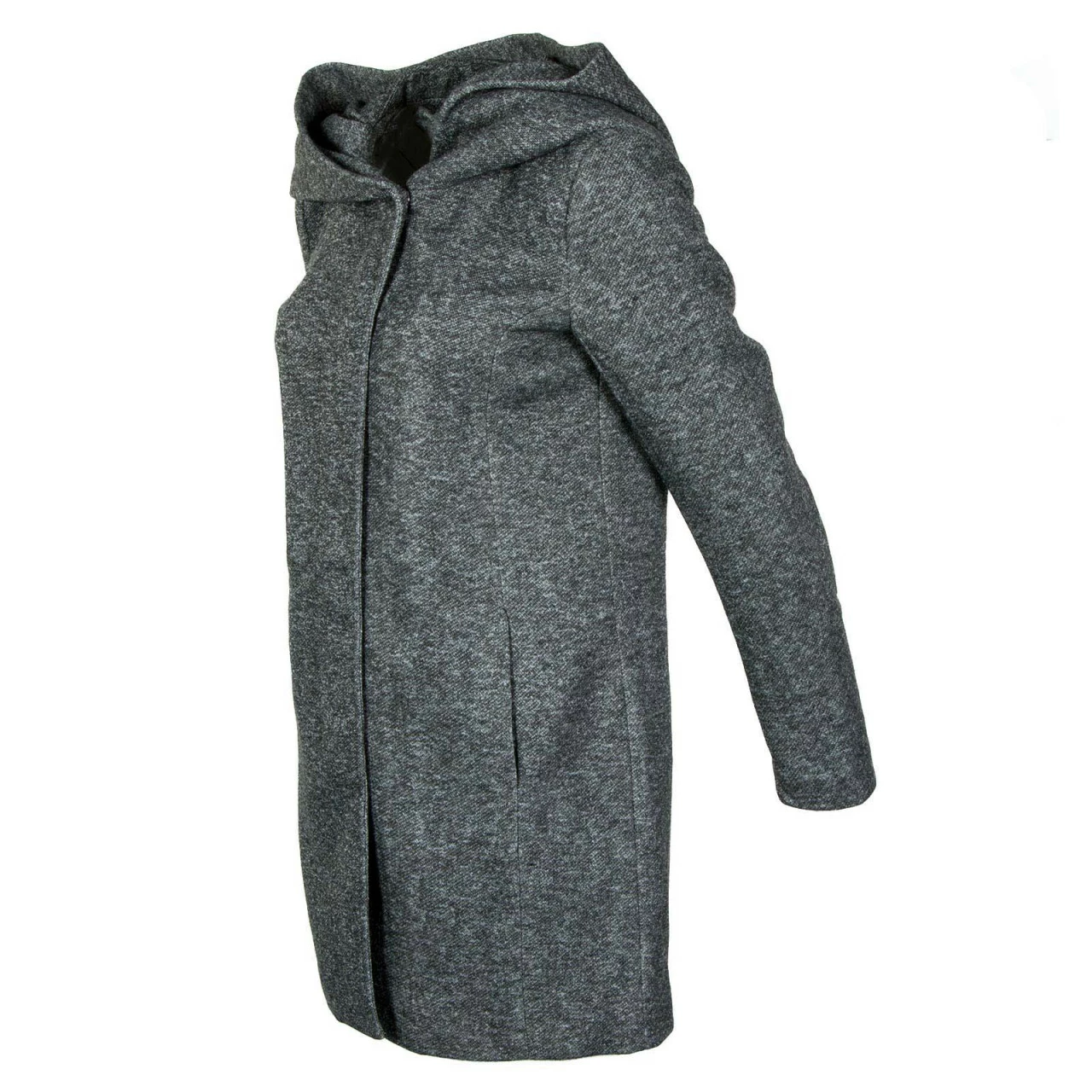 ONLY Damen Sweatmantel - Sedona Light - Dark Grey 5 ONLY Damen Sweatmantel - Sedona Light - Dark Grey – Bild 3