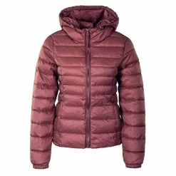 Alternative view of ONLY Damen Jacke - Tahoe Hood - Rose Brown