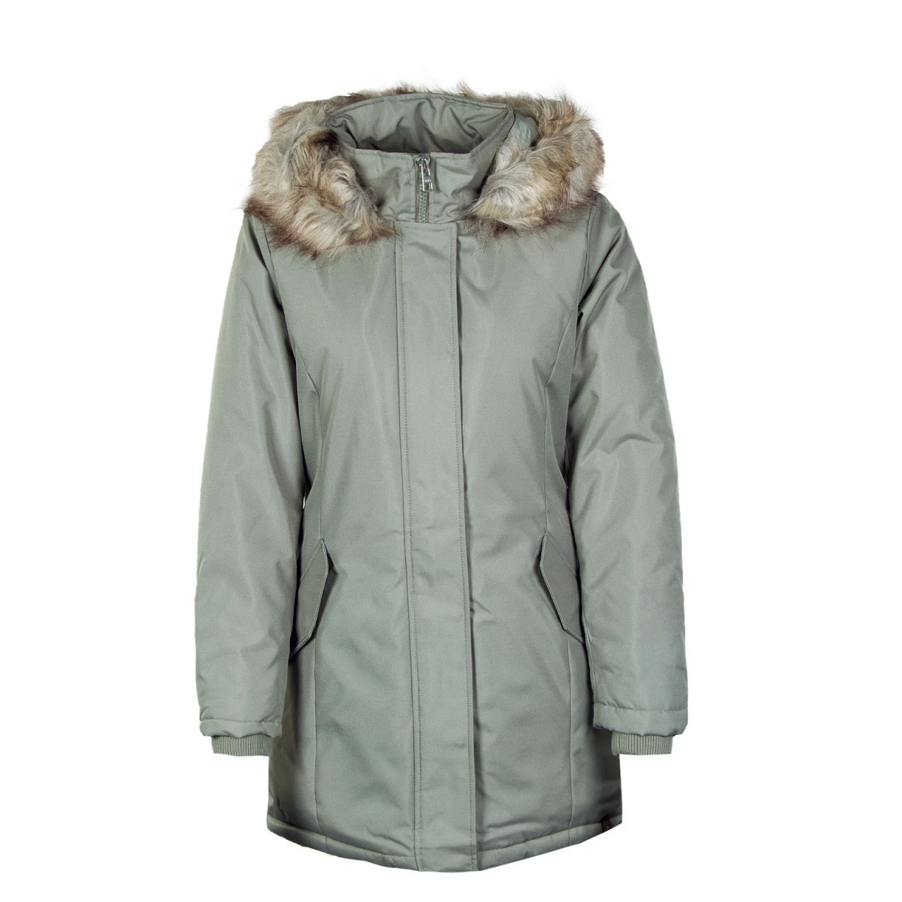 ONLY Damen Mantel - Katy Parka Coat - Shadow 3 ONLY Damen Mantel - Katy Parka Coat - Shadow