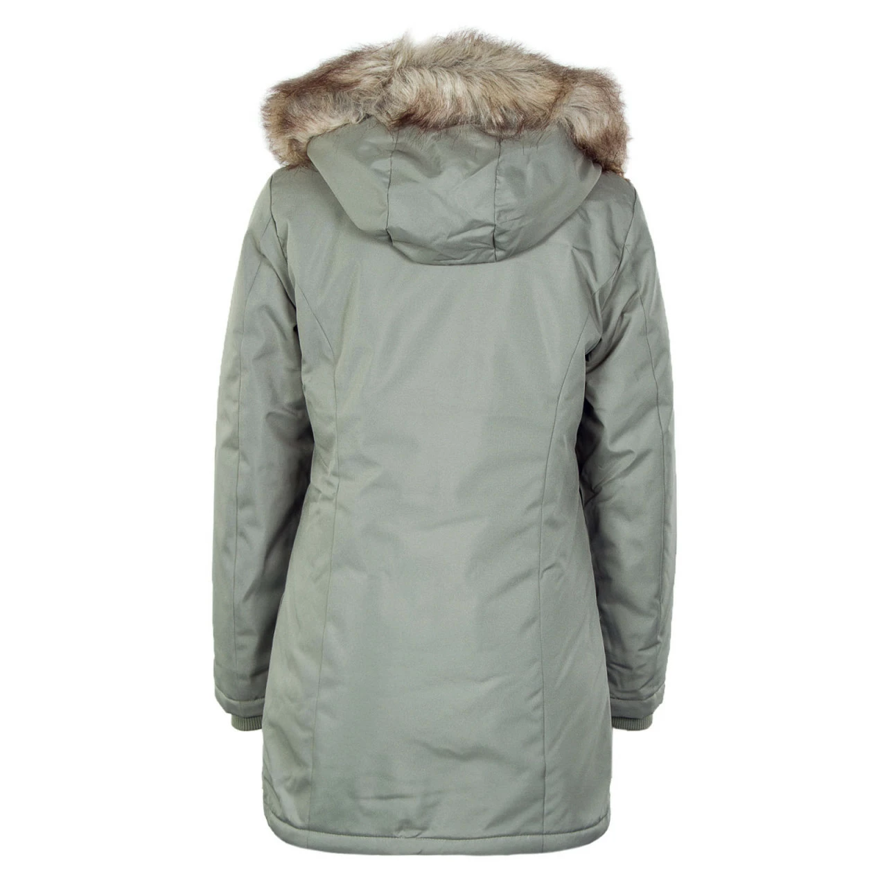 ONLY Damen Mantel - Katy Parka Coat - Shadow 6 ONLY Damen Mantel - Katy Parka Coat - Shadow – Bild 4