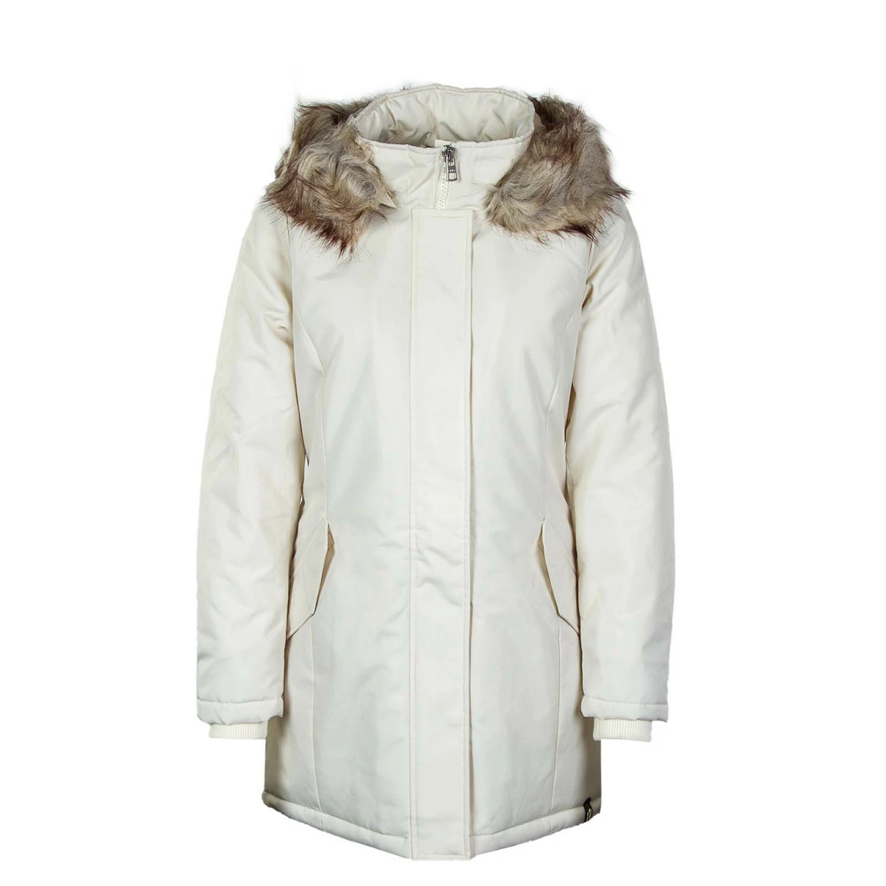 ONLY Damen Mantel - Katy Parka Coat - Eggnog 3 ONLY Damen Mantel - Katy Parka Coat - Eggnog