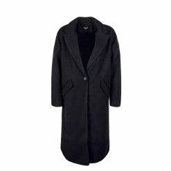 ONLY Damen Langmantel - Emma Long - Black