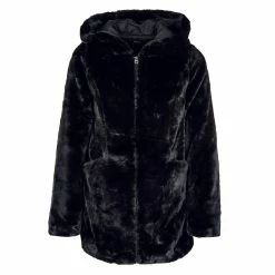 Alternative view of ONLY Damen Jacke - Malou Faux Fur - Black
