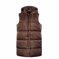 ONLY SHOP 24 ONLY Damen Weste - Newasta Puffer - Chestnut