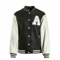ONLY Damen Blousonjacke - Silja Life Bomber - Dark Grey