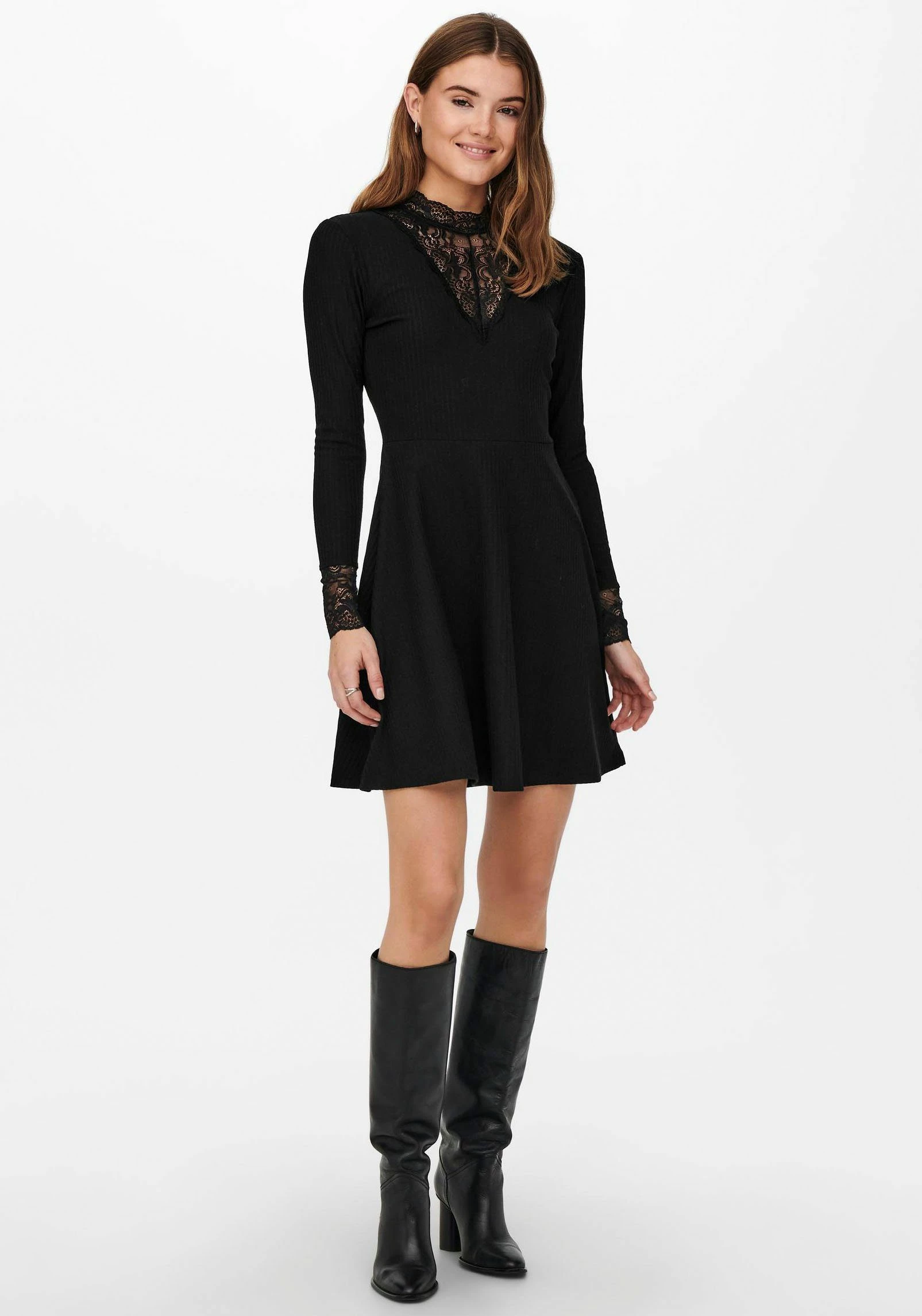Only Spitzenkleid »ONLNELLA L/S LACE MIX DRESS« 6 Only Spitzenkleid »ONLNELLA L/S LACE MIX DRESS« – Bild 4