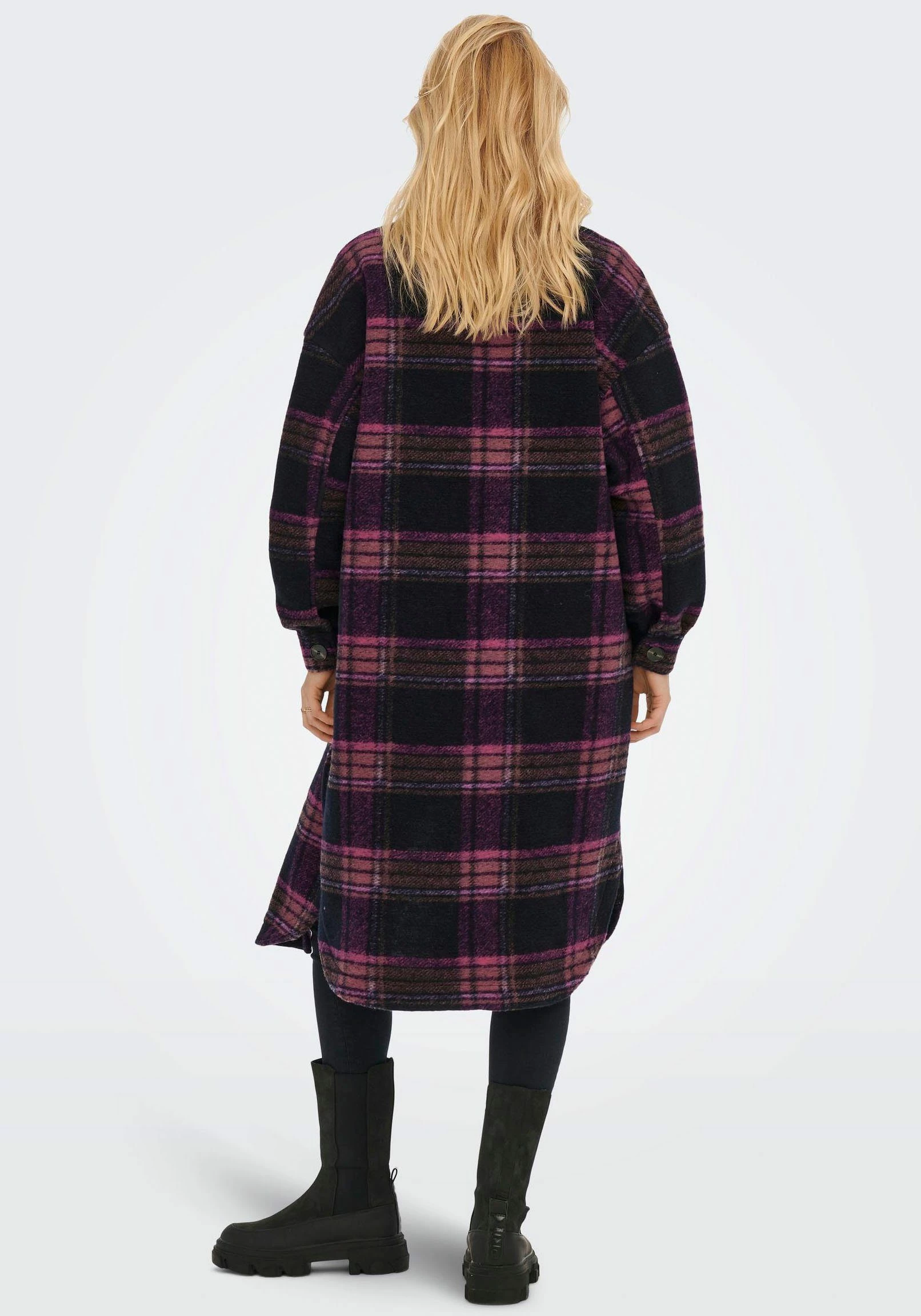 Only Hemdjacke »ONLANDREA X-LONG SHACKET« In Maxilänge 4 Only Hemdjacke »ONLANDREA X-LONG SHACKET« In Maxilänge – Bild 2