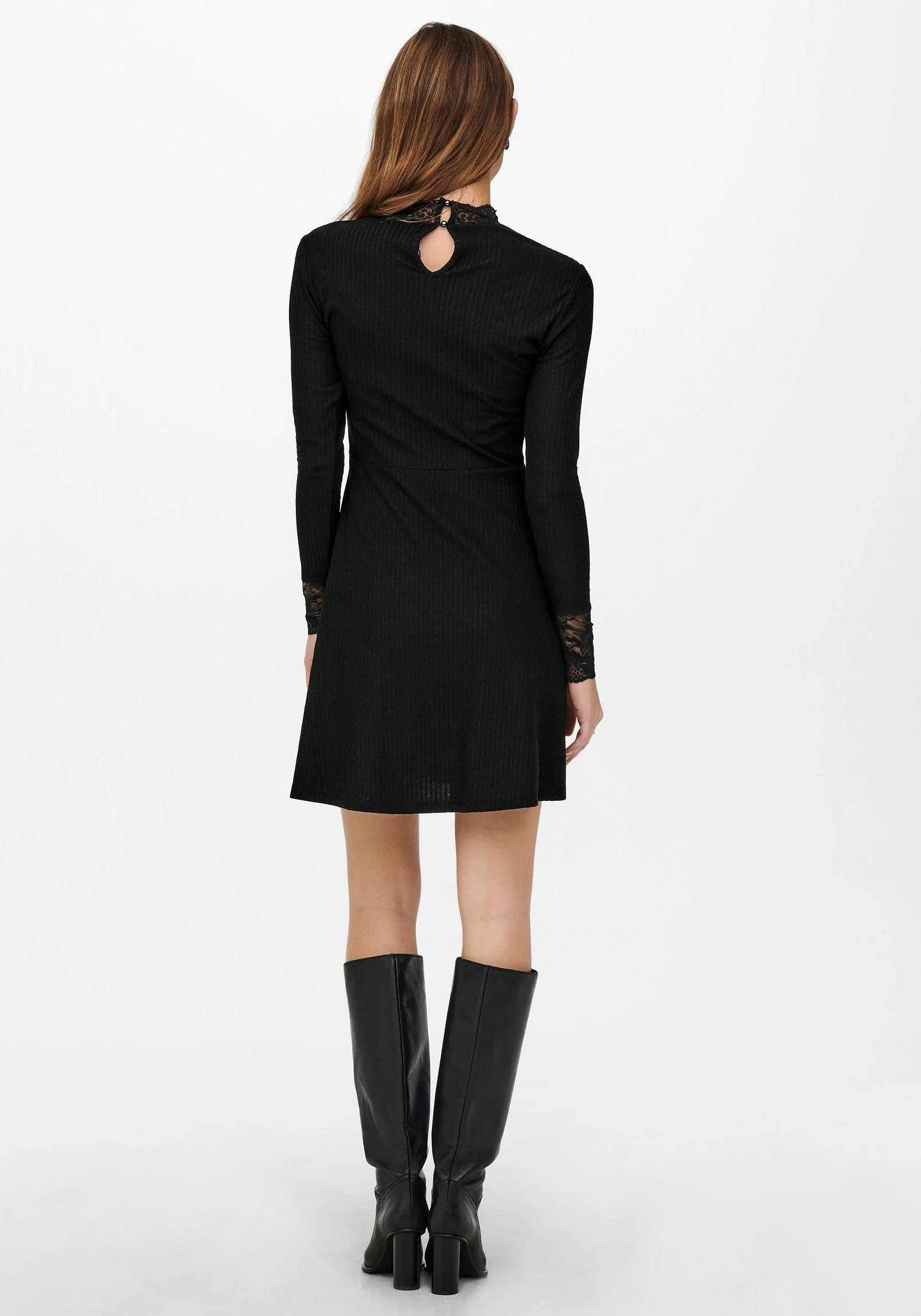 Only Spitzenkleid »ONLNELLA L/S LACE MIX DRESS« 4 Only Spitzenkleid »ONLNELLA L/S LACE MIX DRESS« – Bild 2